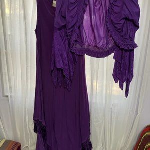 Holy Clothing Top with Sleveless dress . can be worn separately